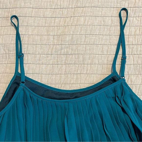 MM Couture By Miss Me Pleated Spaghetti Step Dress Size Small - Picture 5 of 11